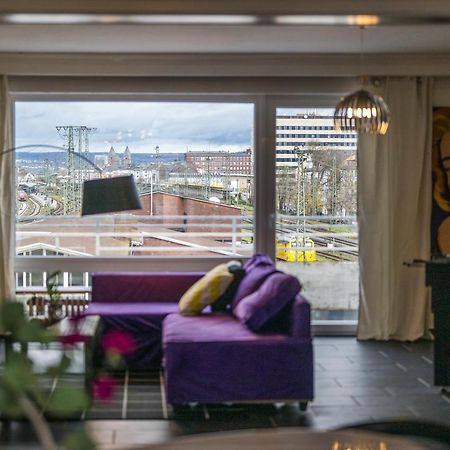 Pop Art Loft Ueber Den Daechern Von Koblenz Koblenc Exteriér fotografie